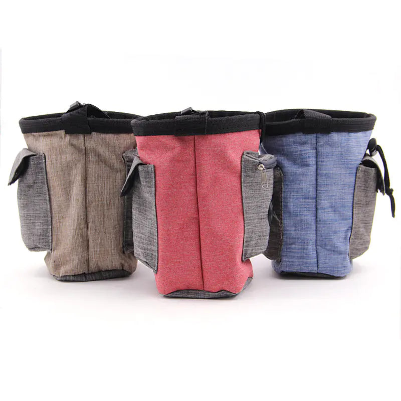 Waterproof Pet Food Bag and Dog Training Waist Pack