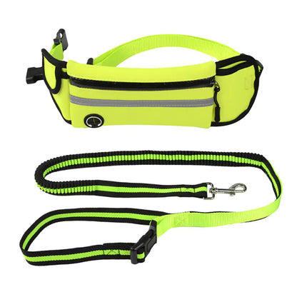 Pet Leash Waist Bag - Multi-Functional Dog Training Bag