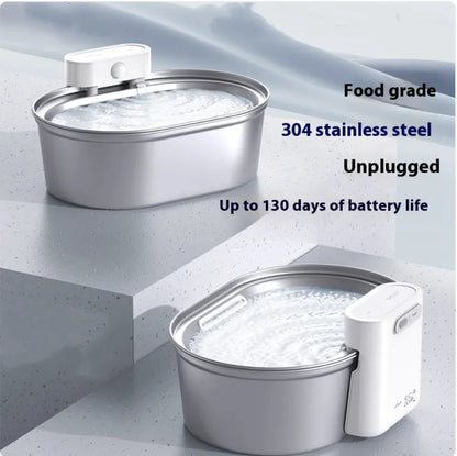 Stainless Steel Automatic Pet Water Dispenser
