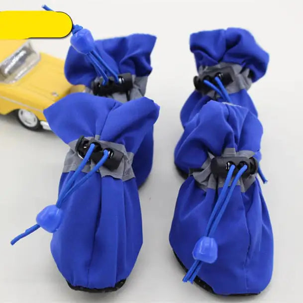 Customized Pet Dog Shoes with Foot Cover Design