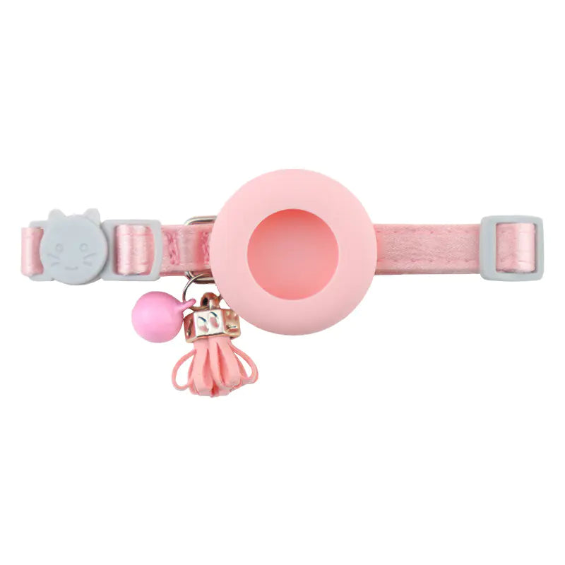 GPS Pet Collar with Silicone Holster and Bell