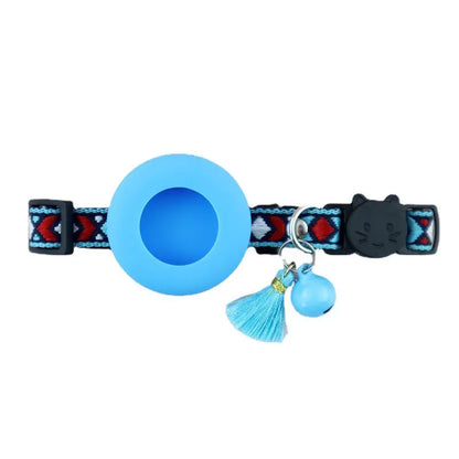 GPS Pet Collar with Silicone Holster and Bell