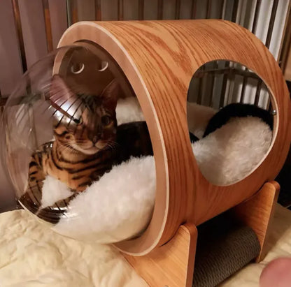 Clear Dome Pet Bed