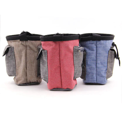 Waterproof Pet Food Bag and Dog Training Waist Pack