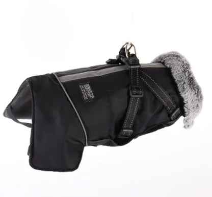 Pet Warm Fur Collar Cotton-padded Jacket