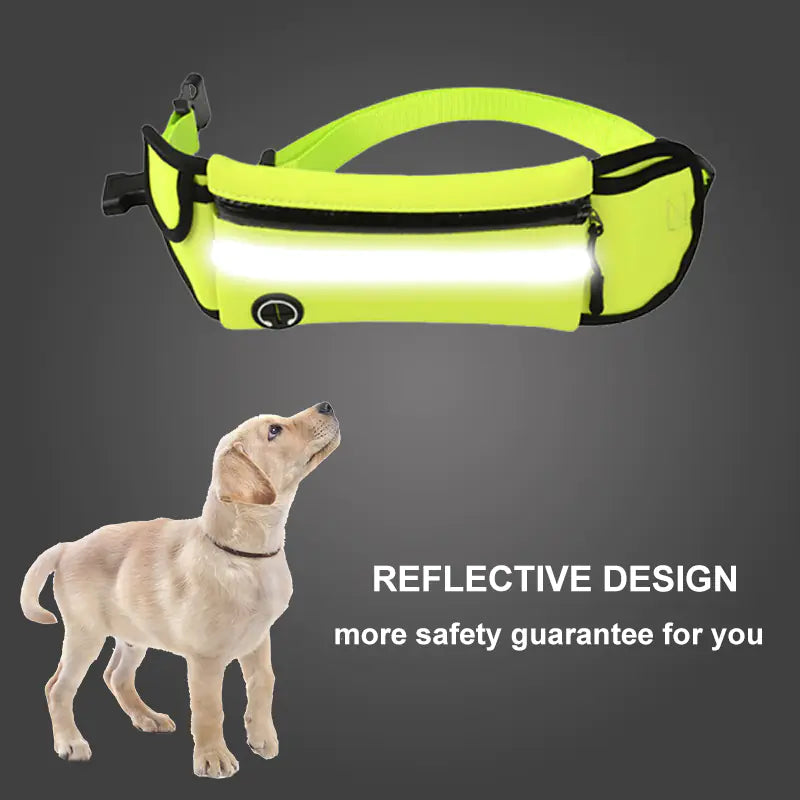 Pet Leash Waist Bag - Multi-Functional Dog Training Bag