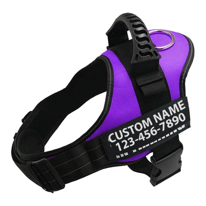 Reflective Pet Harness Leash Set