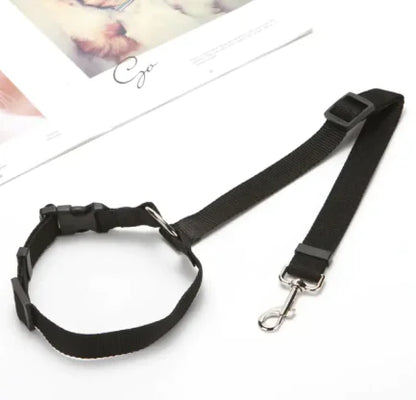 Adjustable Two-in-One Pet Car Seat Belt Leash