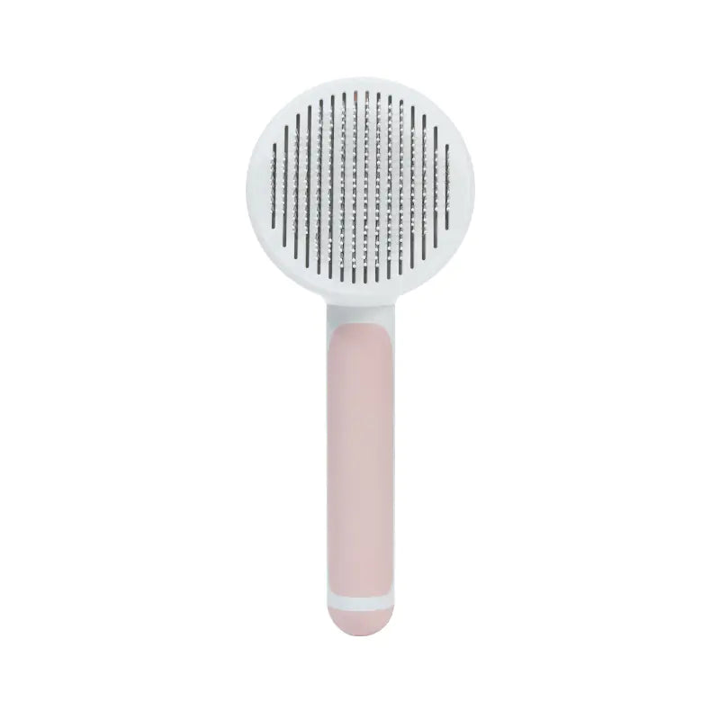 Round Handle Pet Comb with Sticky Bead Massage