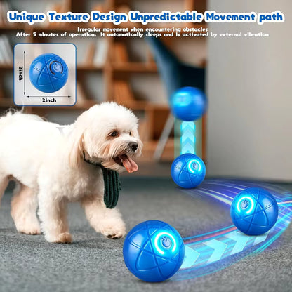 Rechargeable Vibrating Dog Play Ball - 2 Pack