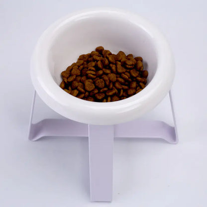 Creative Antislip Cat Feeding Bowl with Iron Stand