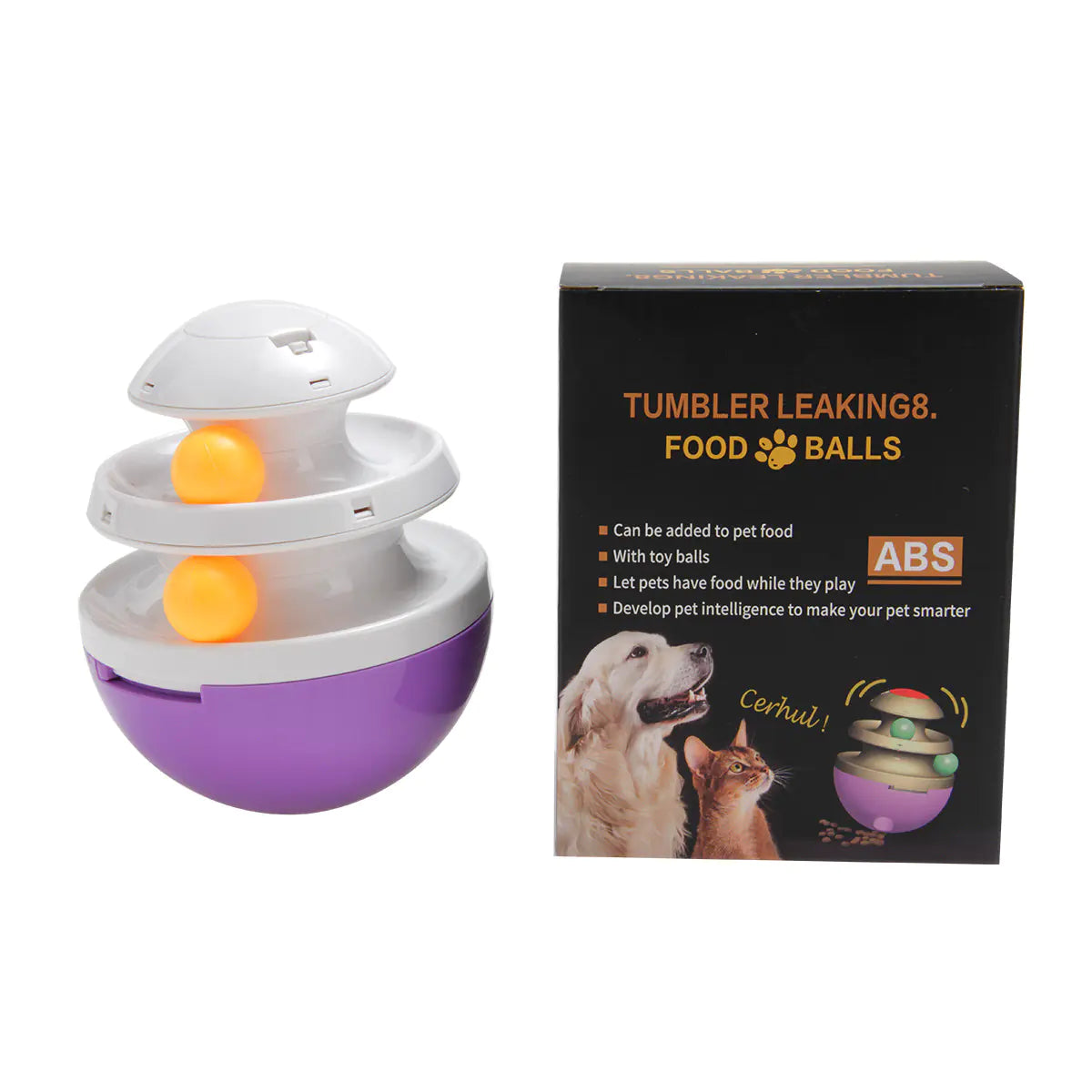Interactive Dog Cup and Food Dispenser