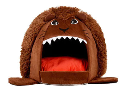 Cartoon Lion Pet Bed for Cats and Dogs