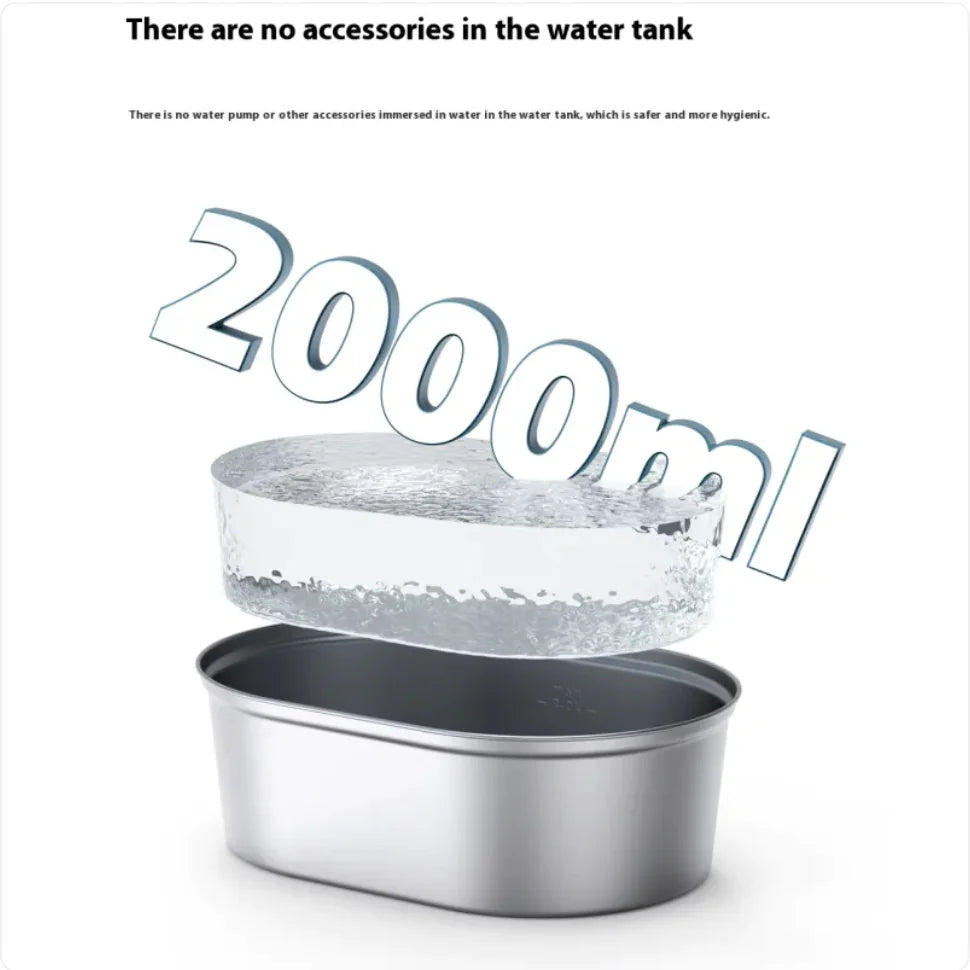 Stainless Steel Automatic Pet Water Dispenser