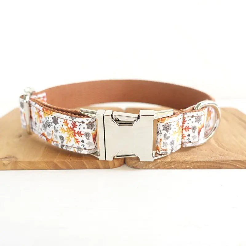 Holiday Hound Collar & Leash Set