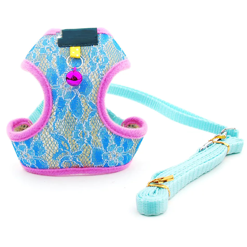 Pet Dog and Cat Chest Harness with Leash
