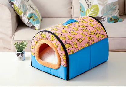 All-Season Pet Bed for Dogs and Cats