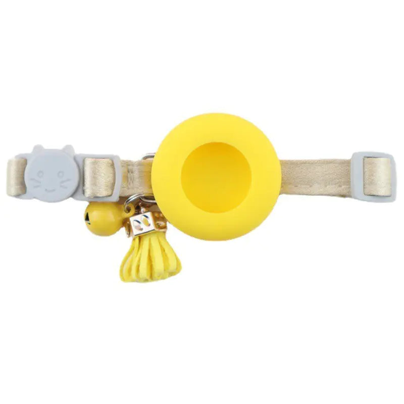 GPS Pet Collar with Silicone Holster and Bell