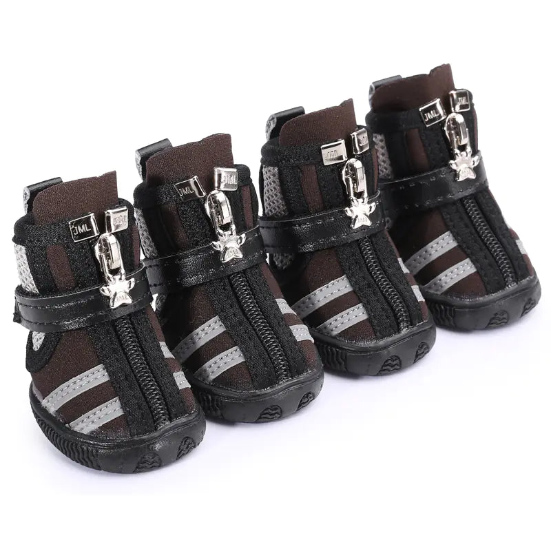 Camel Sports Style Pet Shoes for Indoor & Outdoor Use