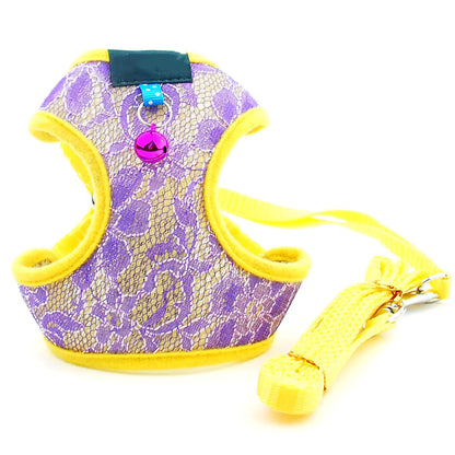 Pet Dog and Cat Chest Harness with Leash