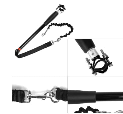 Bicycle Dog Leash with Removable Attachment