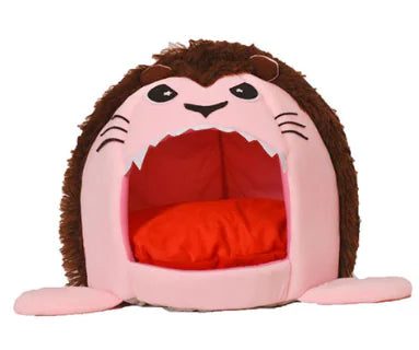 Cartoon Lion Pet Bed for Cats and Dogs