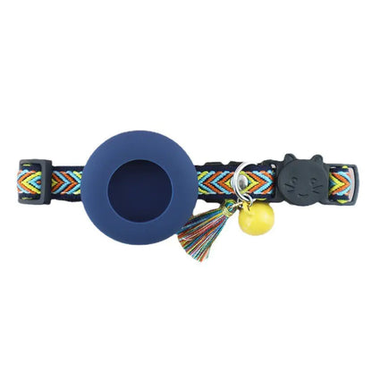 GPS Pet Collar with Silicone Holster and Bell