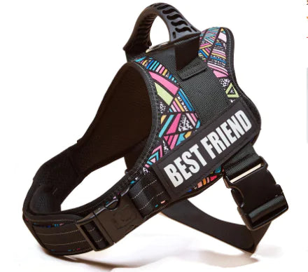 Reflective Pet Harness Leash Set