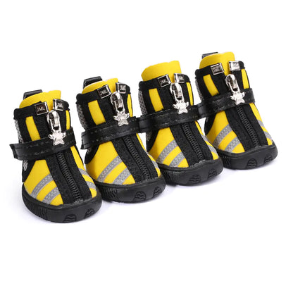 Camel Sports Style Pet Shoes for Indoor & Outdoor Use