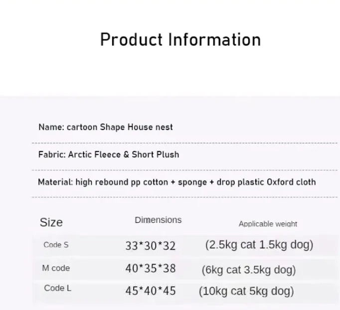 Feline & Canine Comfort Nest