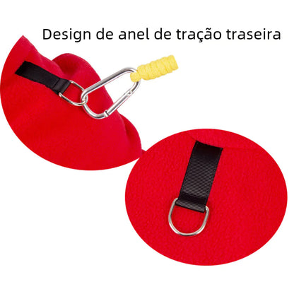 Fleece Dog Jacket with Leash - Soft & Warm Pet Apparel