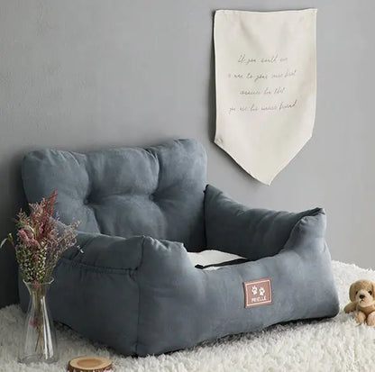 Pet Car Seat Cover for Dogs - Teddy Dog Bed